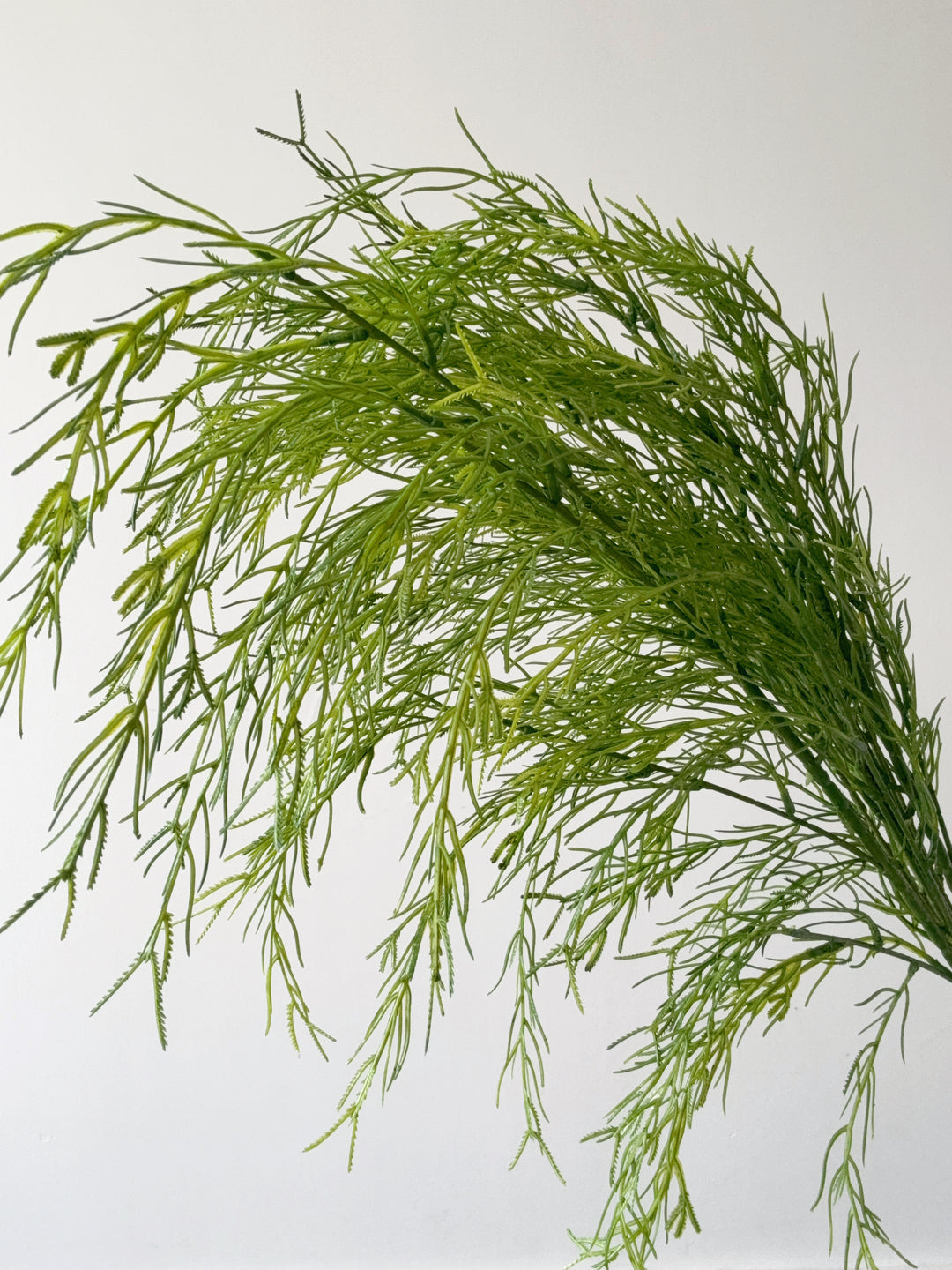 Faux Wispy Green Branch