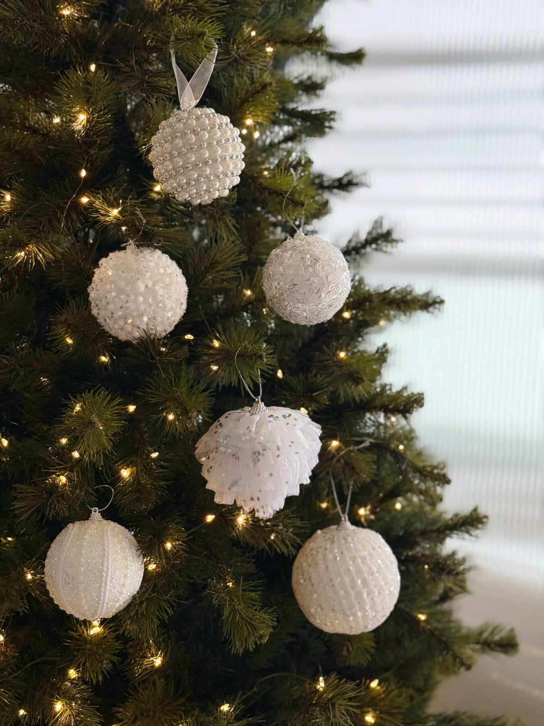 Winter Whispers Bauble Set (set of 6)