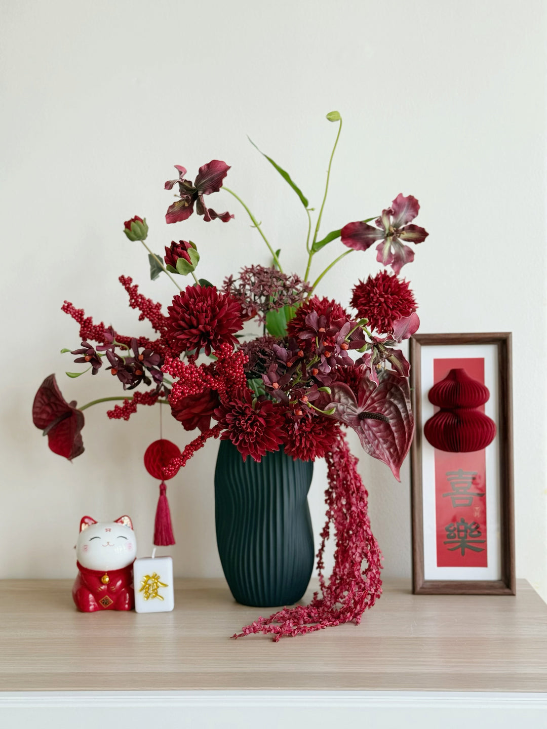 顺风顺水 Smooth Fortune Bloom In The Vase (1-sided)