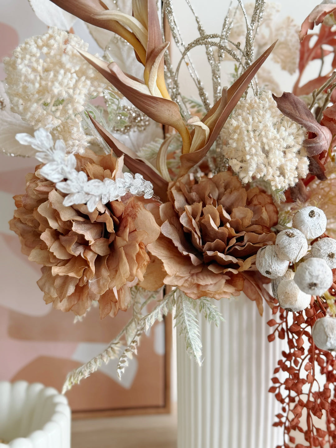 Gilded Earth Bloom in the Vase (1-sided)