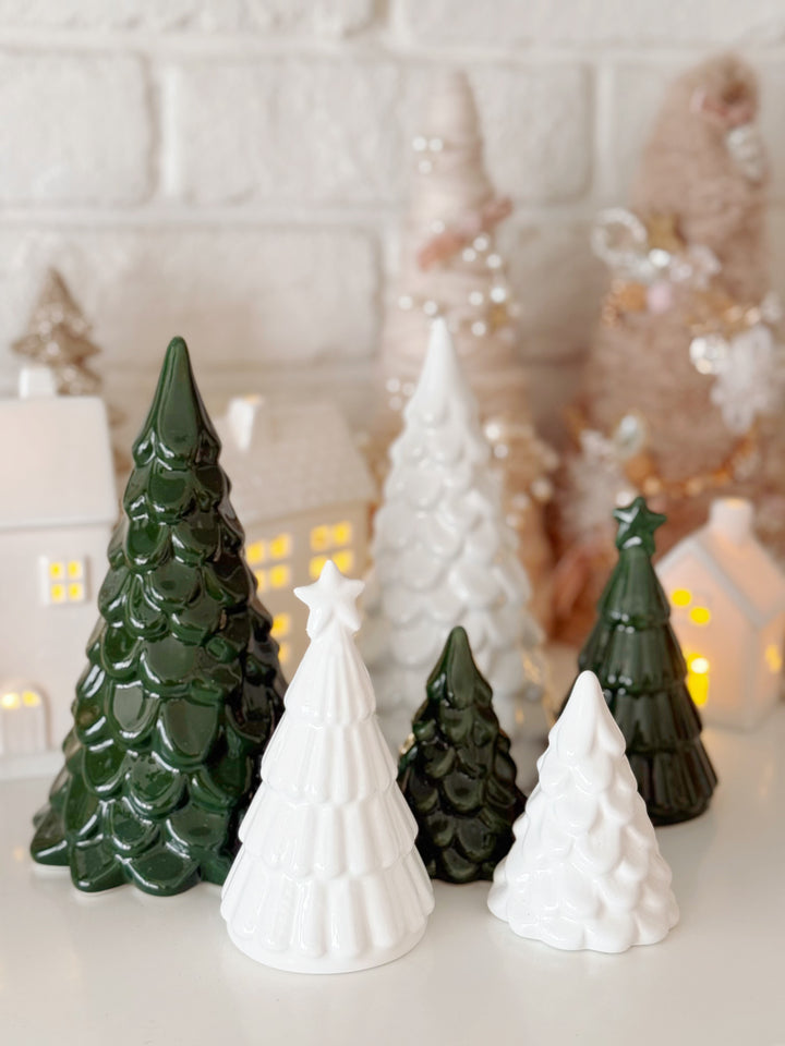 Little Forest Porcelain Christmas Trees (8 options)