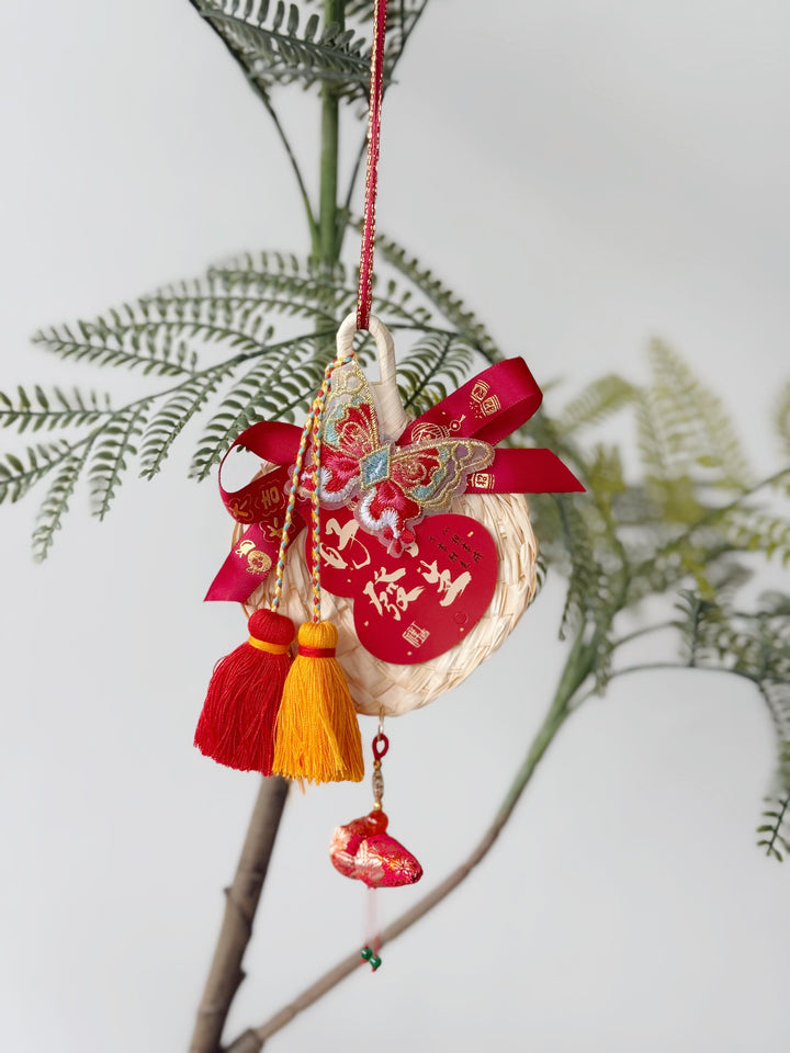 好事发生 Palm Fan Hanging Decor