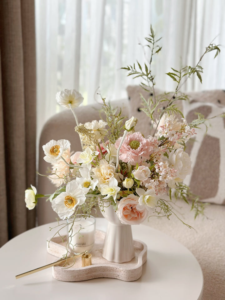 Whispering Petals In Vase (2-sided)