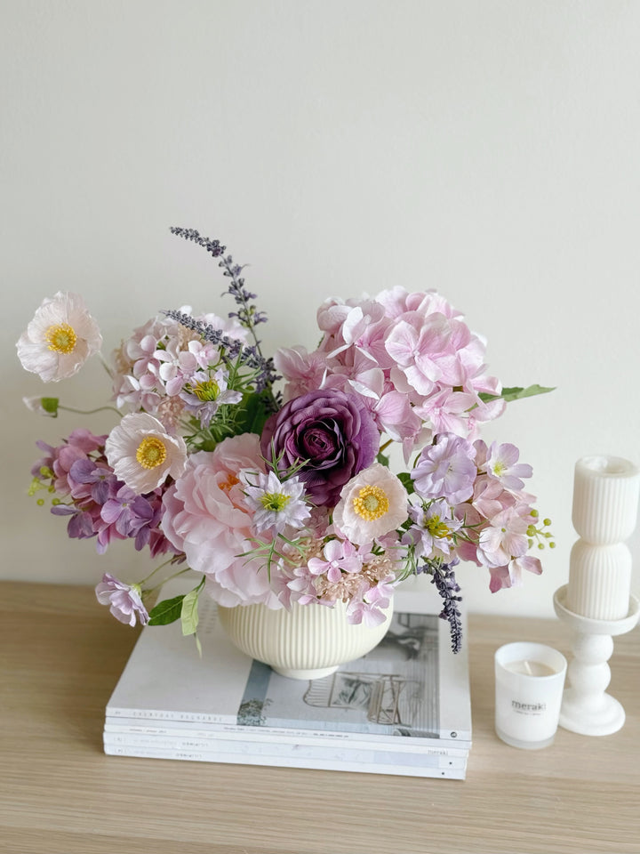 PRE-ORDER (9-15 Jun): Lavender Blush Reverie in the Pot (1-sided)