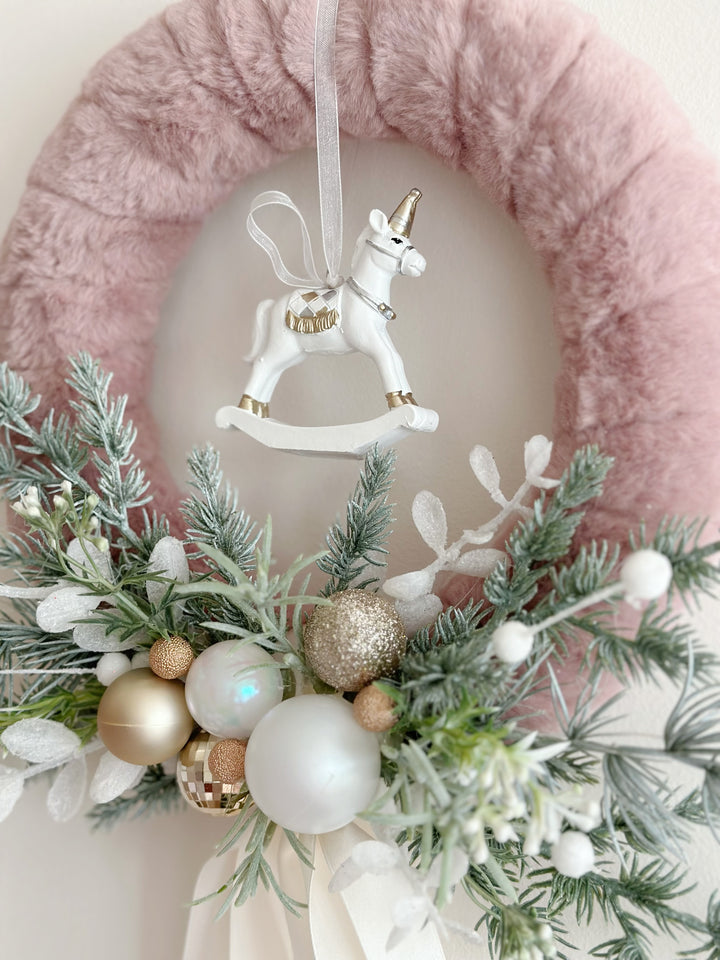 MADE-TO-ORDER: Unicorn Frost Dream Wreath