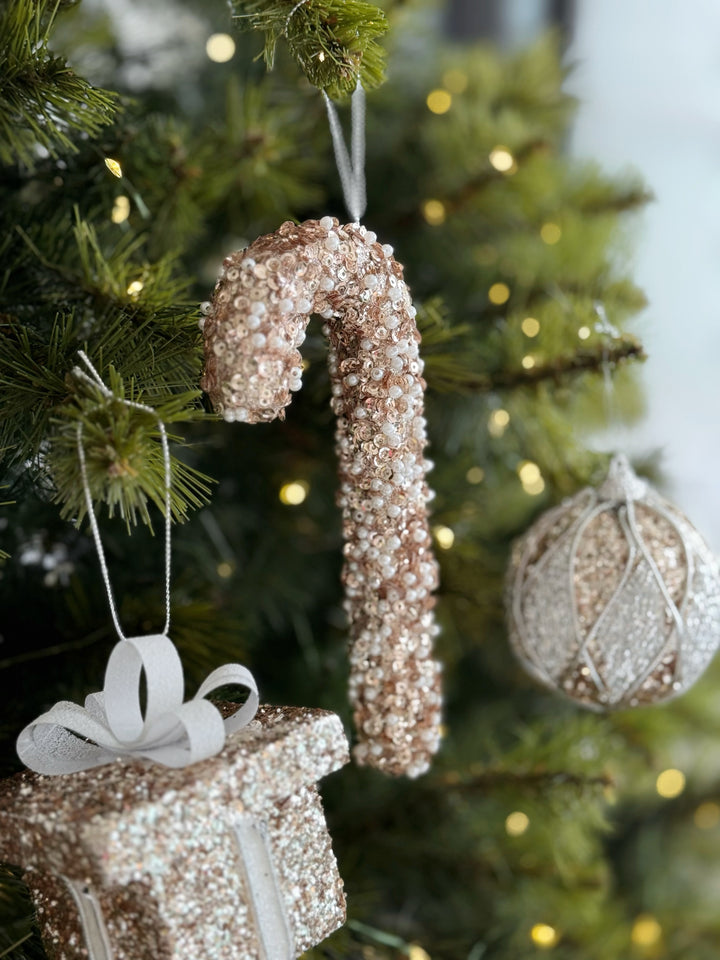 Golden Whisper Ornament Set (set of 8)