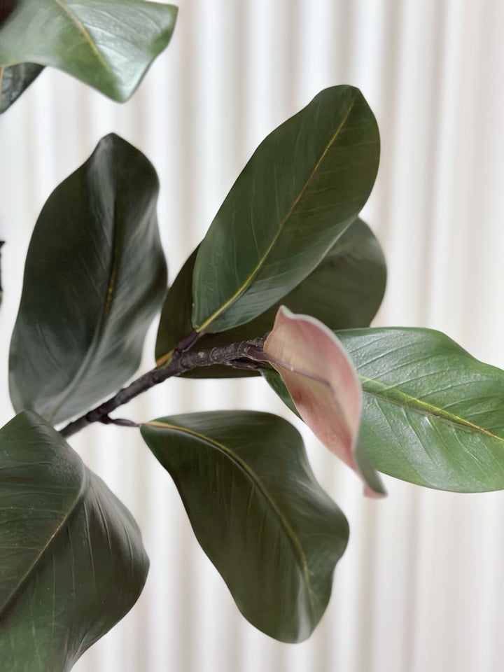 Faux Magnolia Branch 110cm