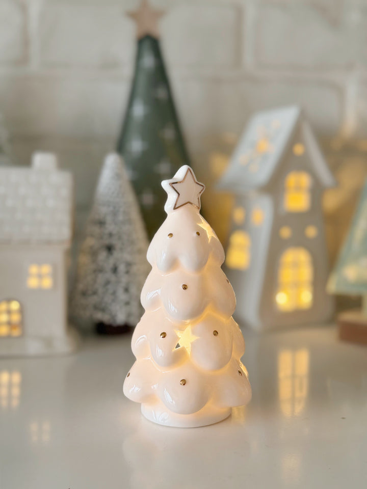 Winter Wishes Light-Up Porcelain Collection (6 options)