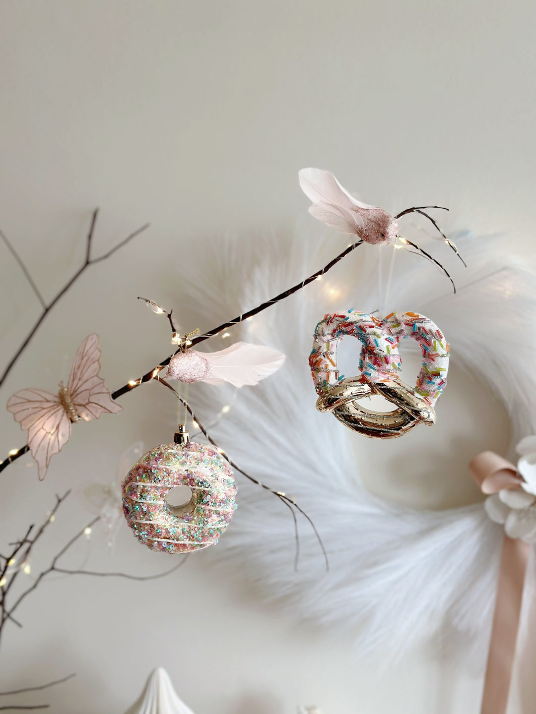 Sparkling Sugar Donut Ornament