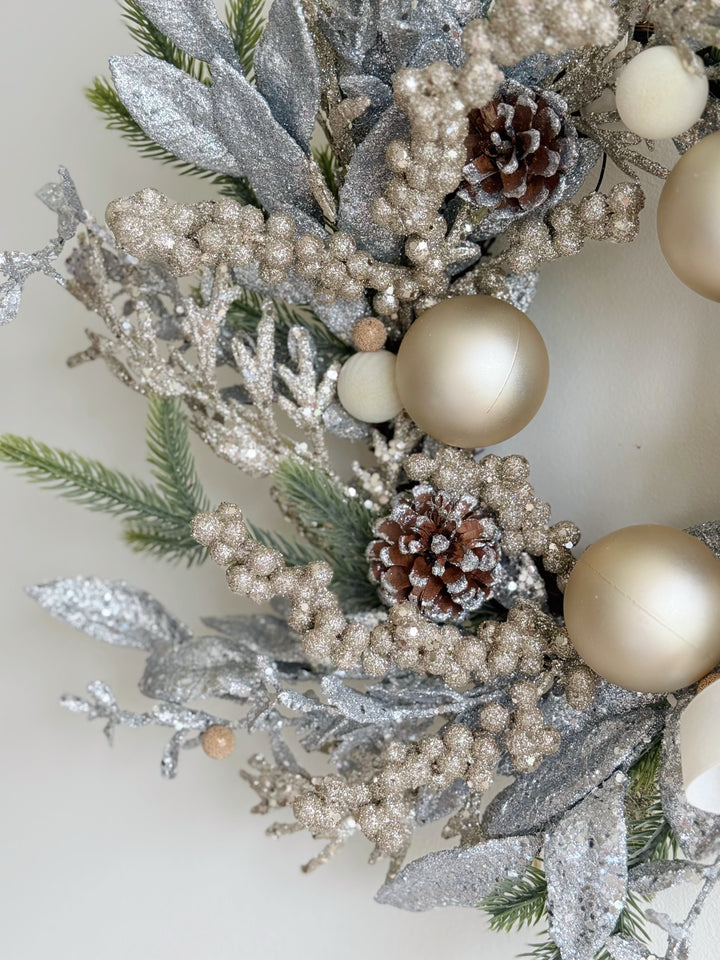 Festive Sparkle Wreath
