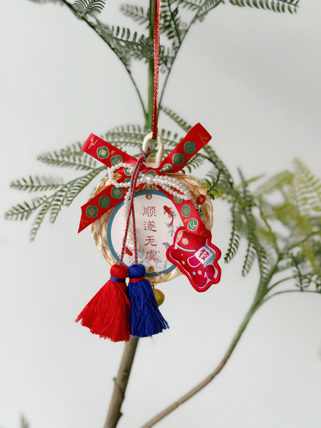 顺运 Palm Fan Hanging Decor