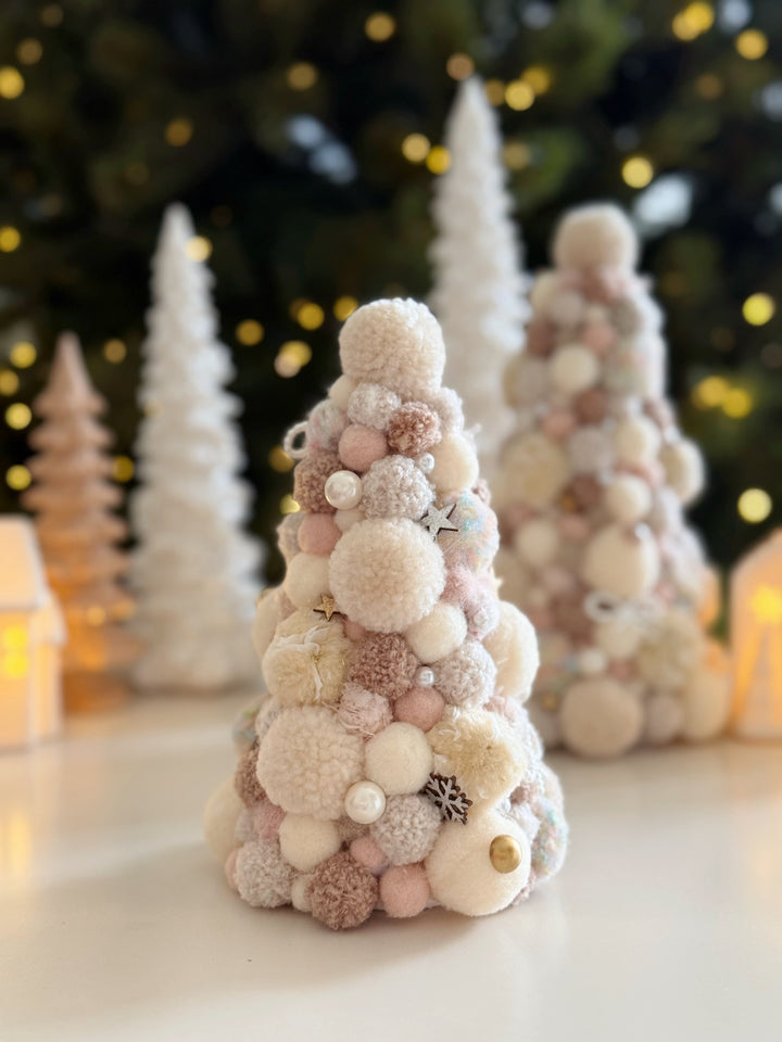 Marshmallow Wishes Handmade Pom Pom Tree (2 options)