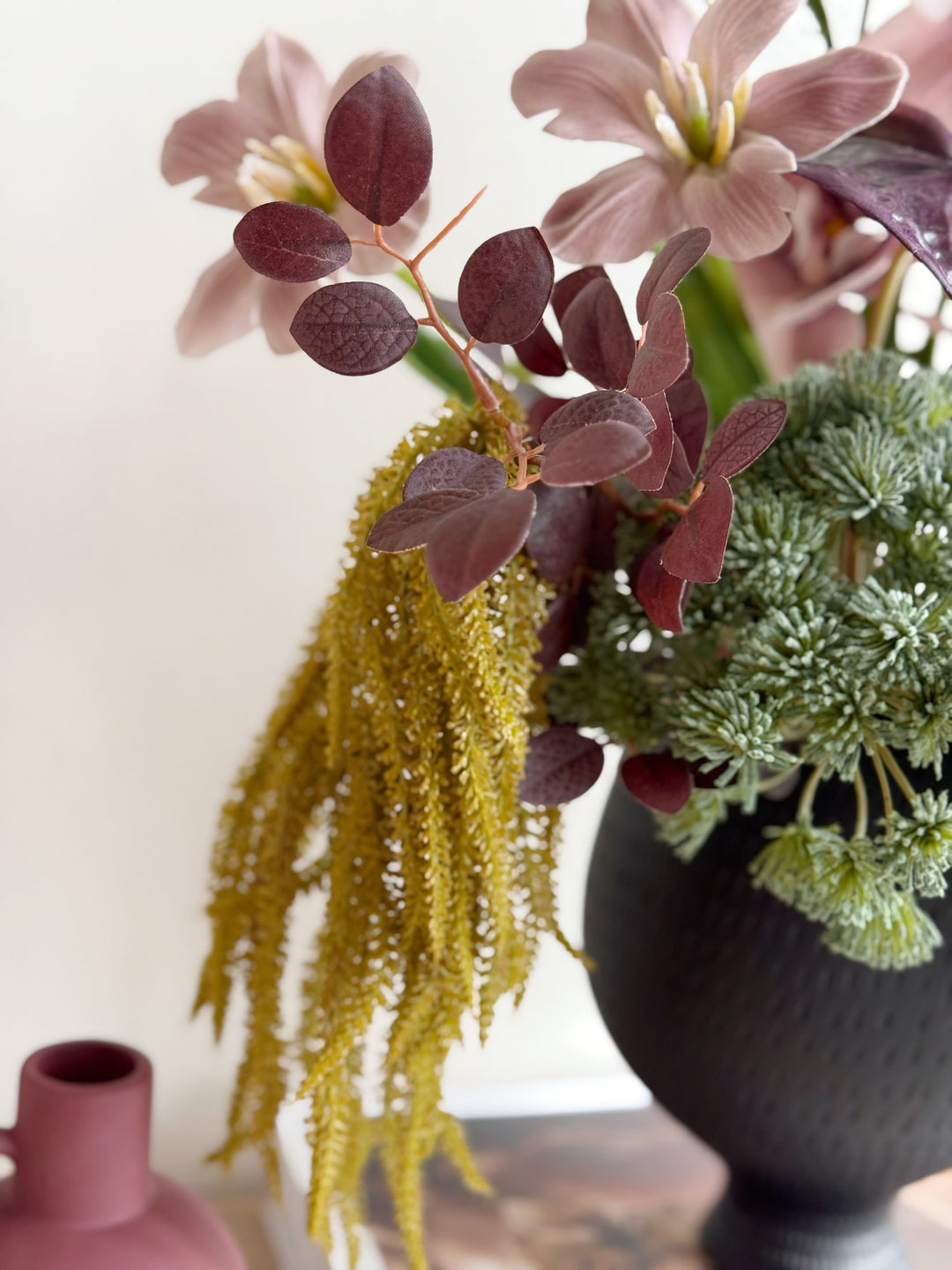 Velvet Mauve Nocturne in the Vase (1-sided)