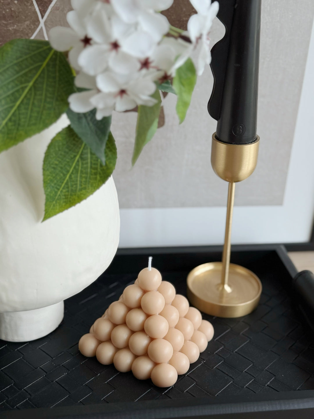 Bubble Peak Candle