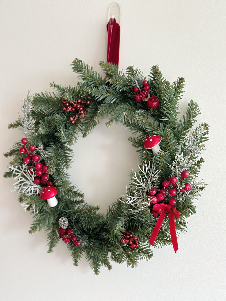 Woodland Berry Charm Wreath