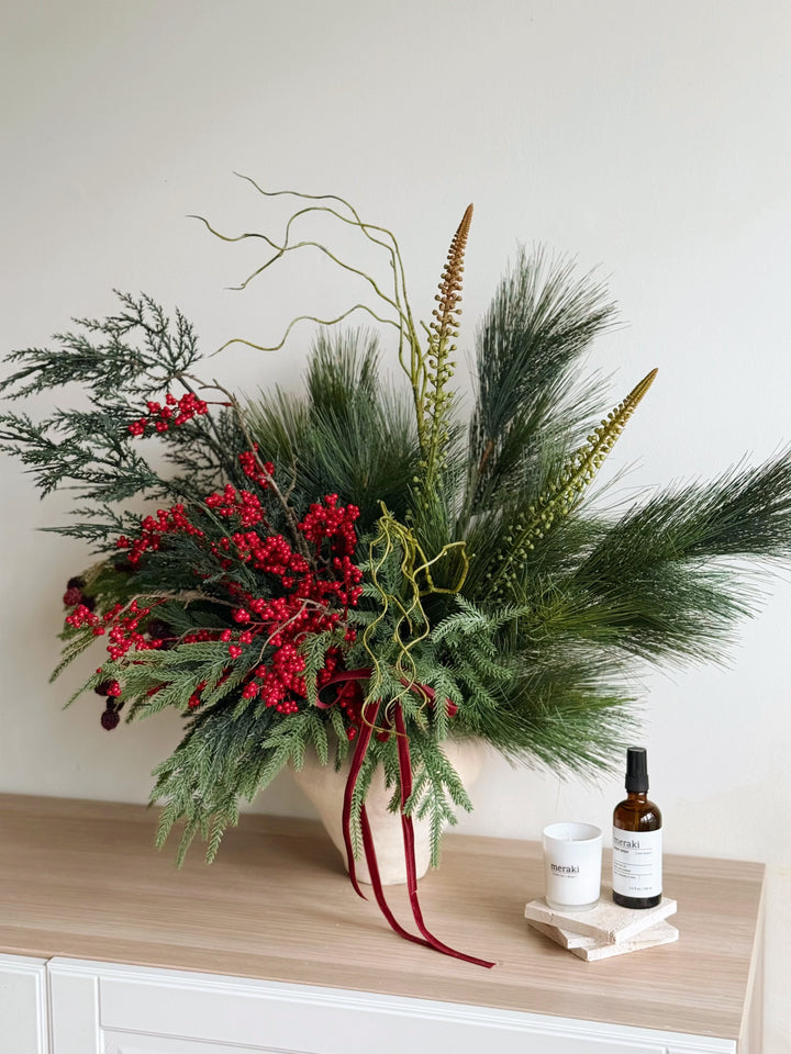 Christmas Forest in the Vase (1-sided)