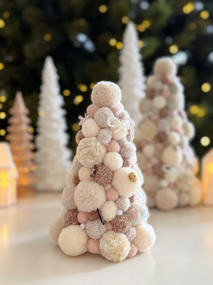 Marshmallow Wishes Handmade Pom Pom Tree (2 options)