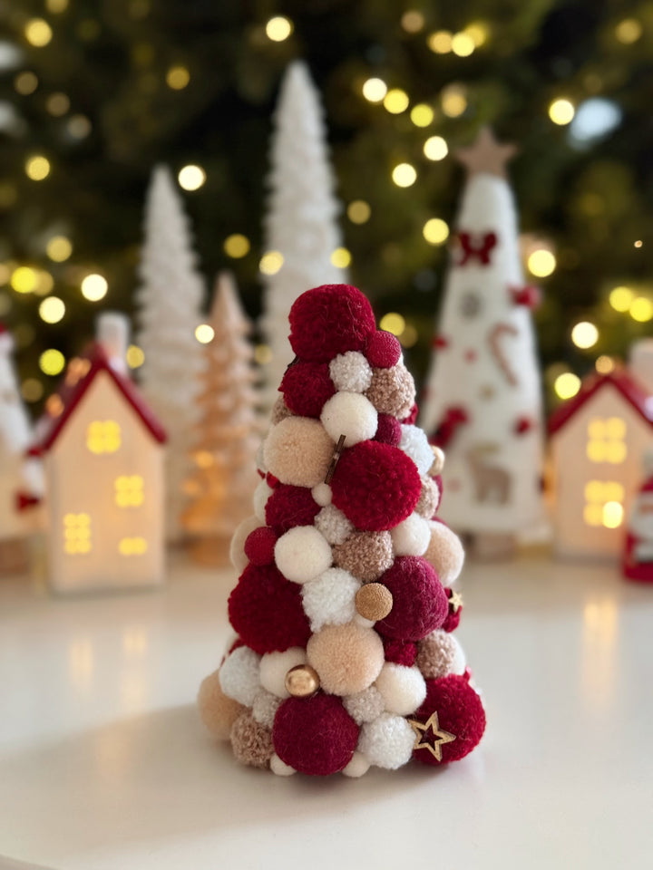 Berry Merry Handmade Pom Pom Tree (2 options)
