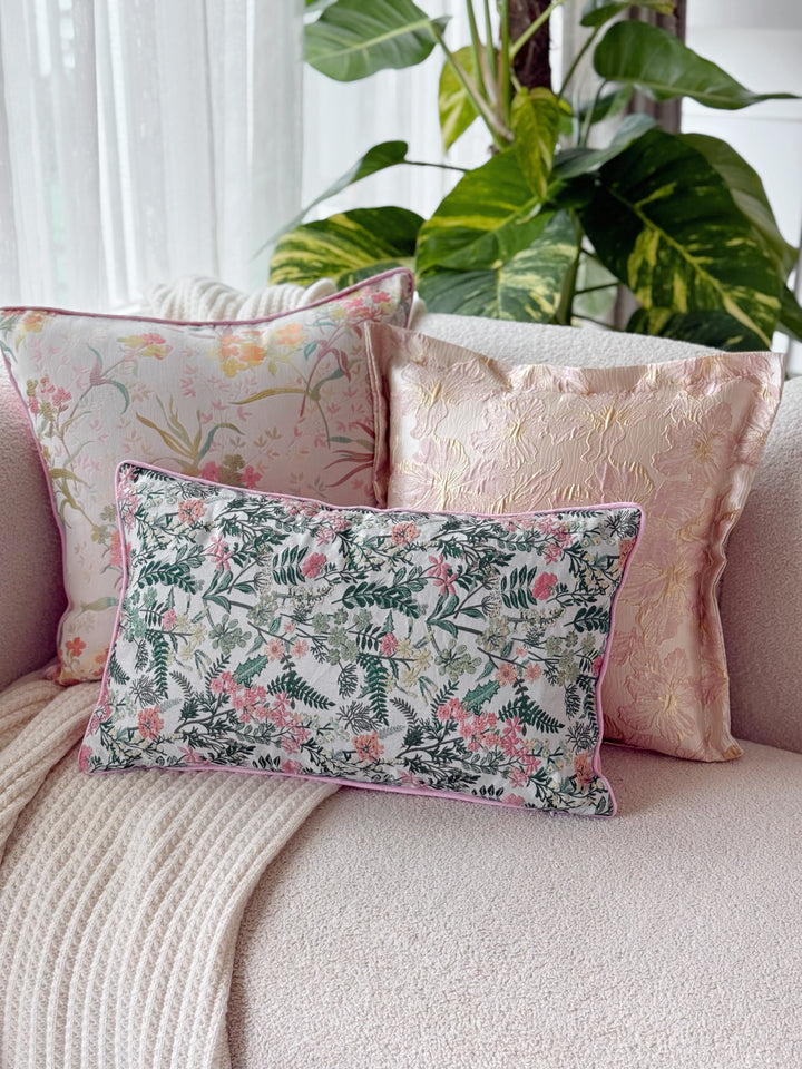 Blush Botanica Waist Cushion Cover