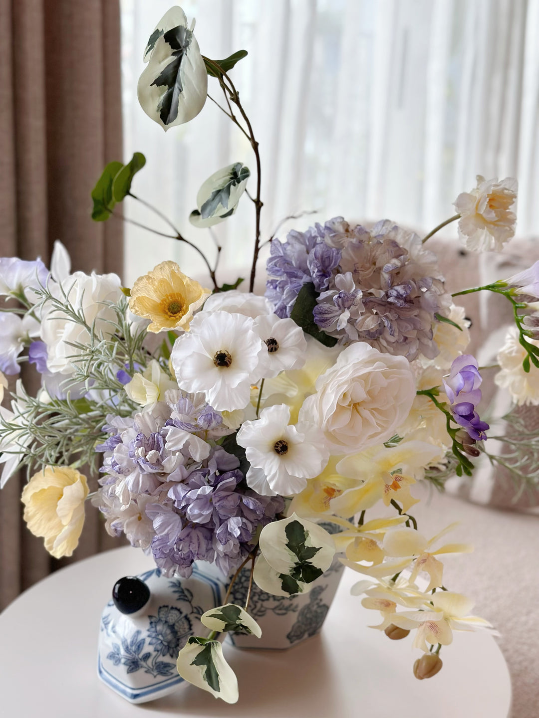 Ethereal Bloom in Temple Jar (1-sided)