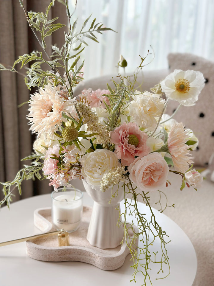 Whispering Petals In Vase (2-sided)