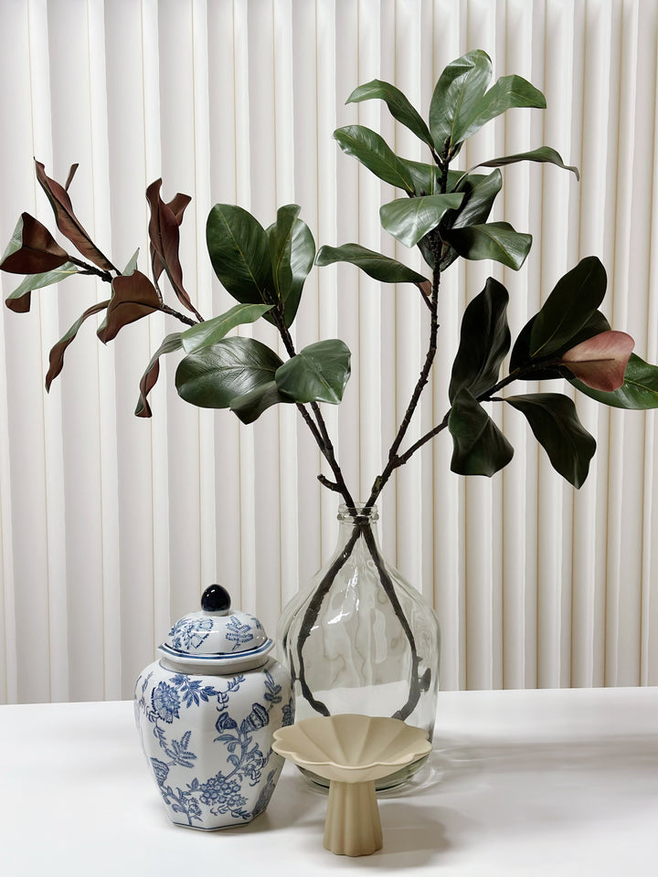 Faux Magnolia Branch 110cm