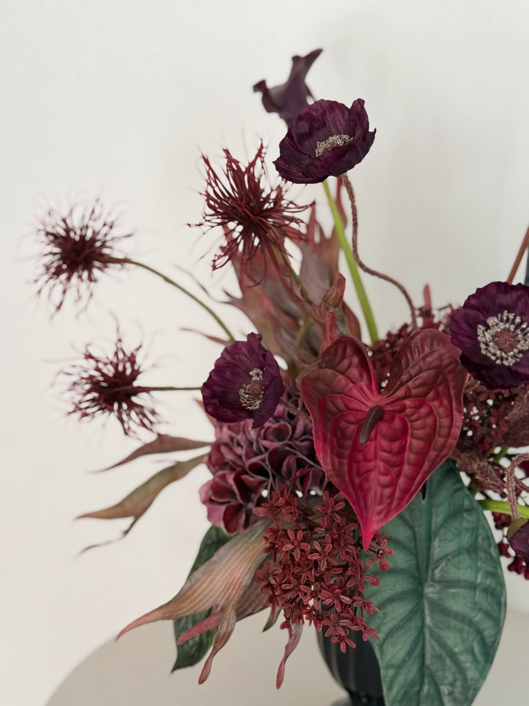 Velvet Nocturne Bloom in the Vase (1-sided)