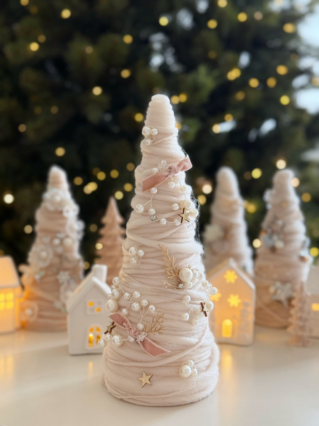 Vanilla Wishes Handmade Yarn Tree (4 options)