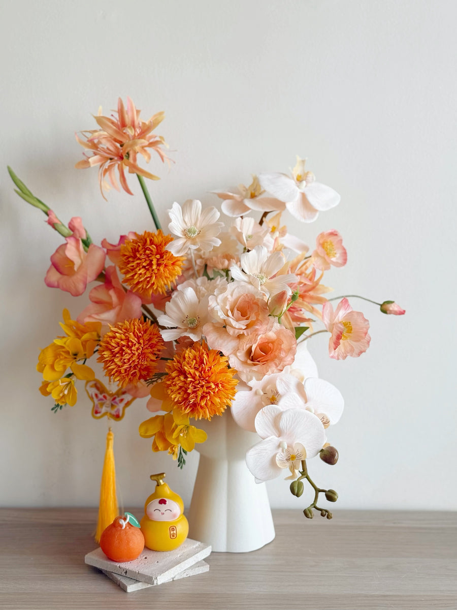 Gentle Fortune Bloom in the Vase (1-sided) - 3LittlePicks