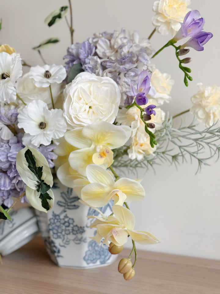 Ethereal Bloom in Temple Jar (1-sided)