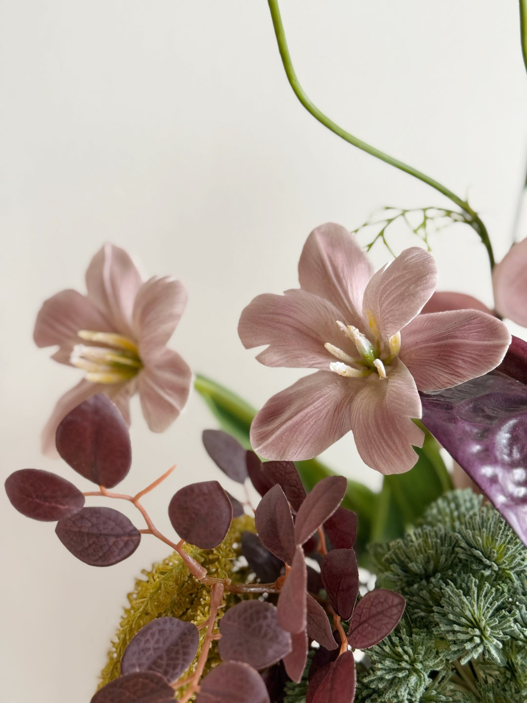 Velvet Mauve Nocturne in the Vase (1-sided)