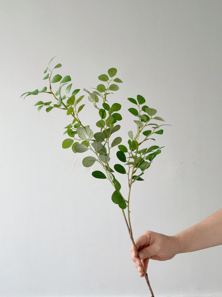Faux Green Chinese Fringe Flower Branch