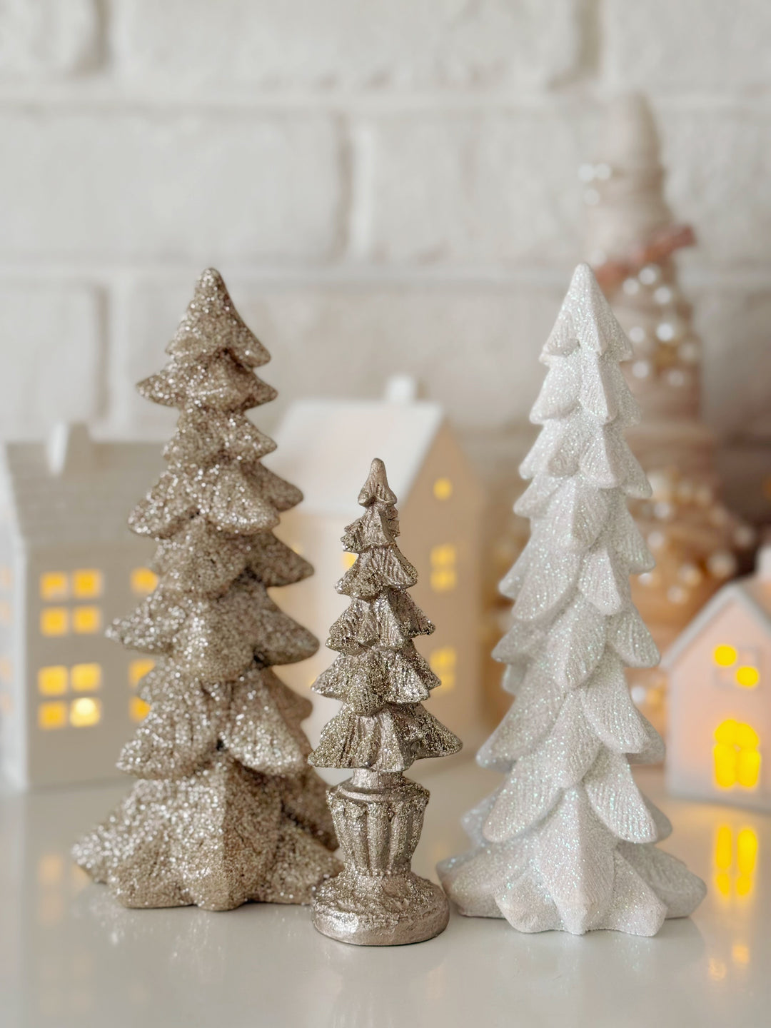 Winter Shimmer Resin Christmas Tree (3 options)
