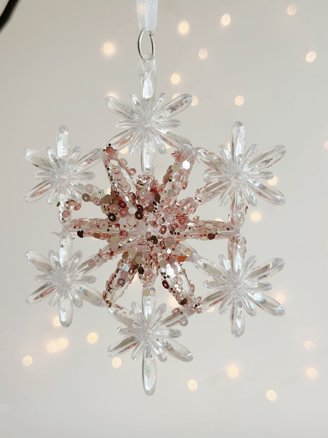 Glistening Snowflake Ornament