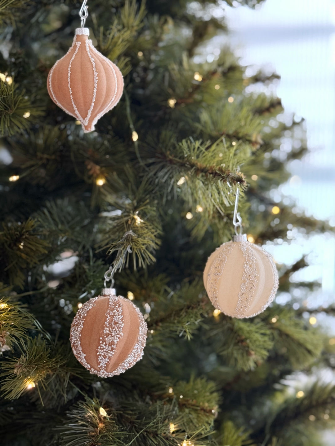 Velvet Sands 6cm Ornament Set (set of 12)