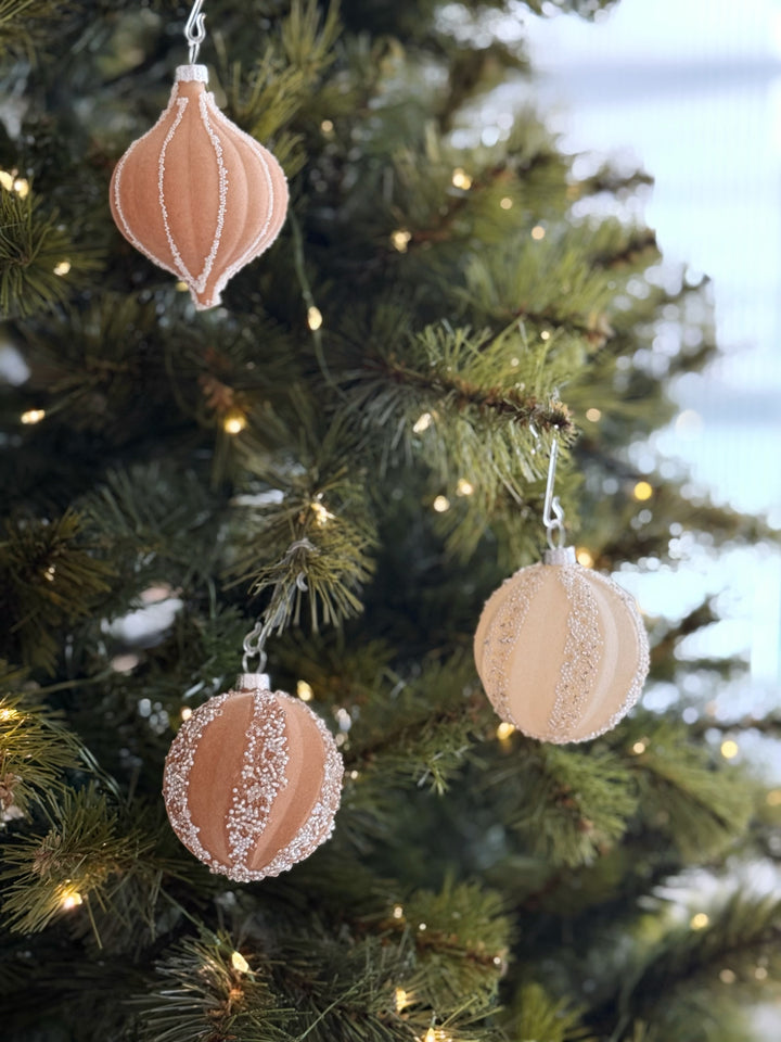 Velvet Sands 6cm Ornament Set (set of 12)