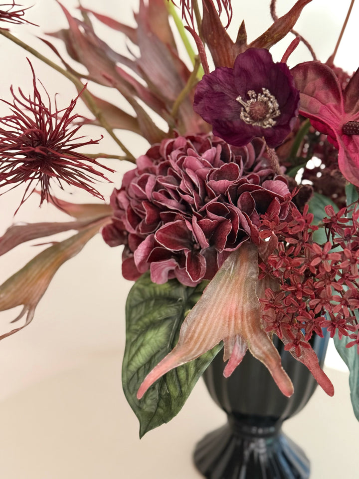 Velvet Nocturne Bloom in the Vase (1-sided)