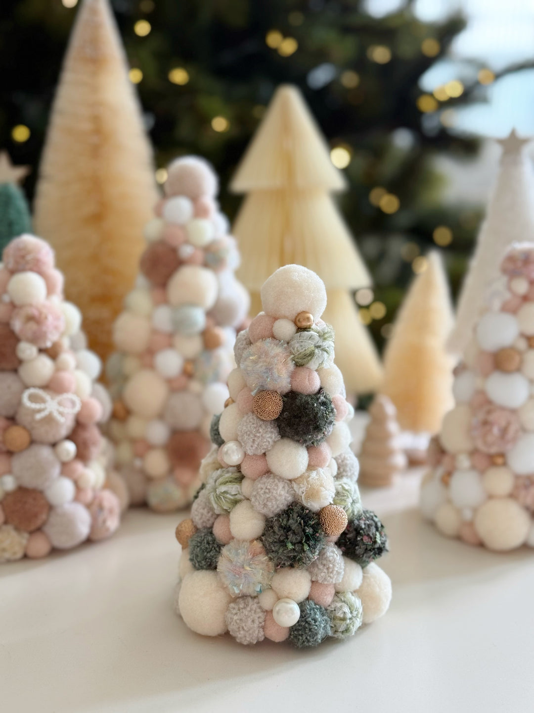 Whimsical Pom Pom Tree (4 options)