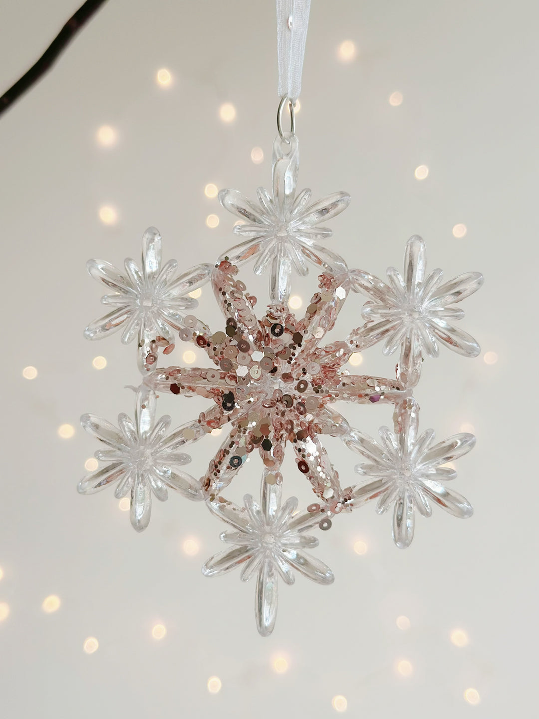 Glistening Snowflake Ornament