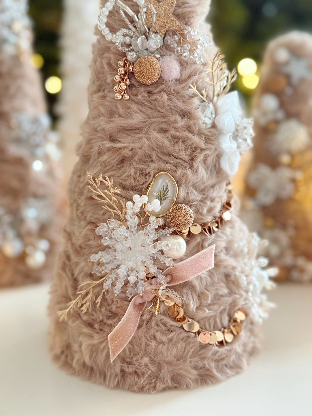 Latte Wishes Handmade Faux Fur Tree (3 options)