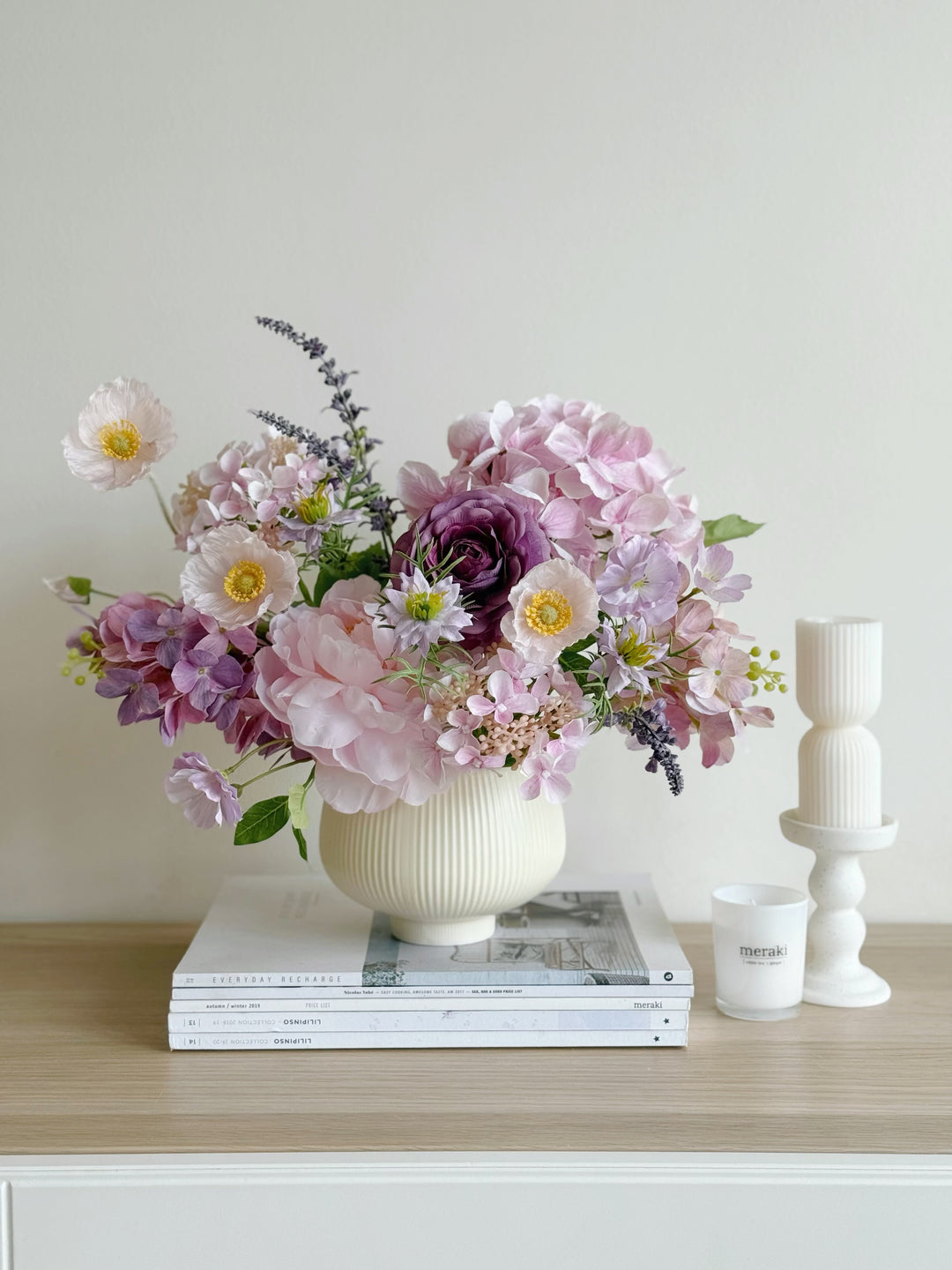 PRE-ORDER (9-15 Jun): Lavender Blush Reverie in the Pot (1-sided)