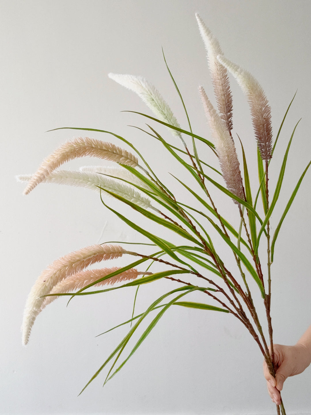 Faux Foxtail Grass Spray (3 colours)