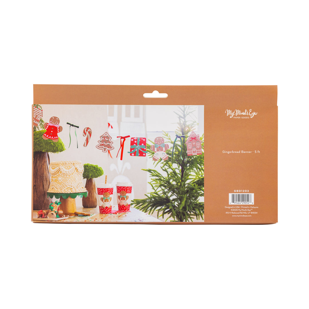 PRE-ORDER (26/09-02/10): Gingerbread Banner