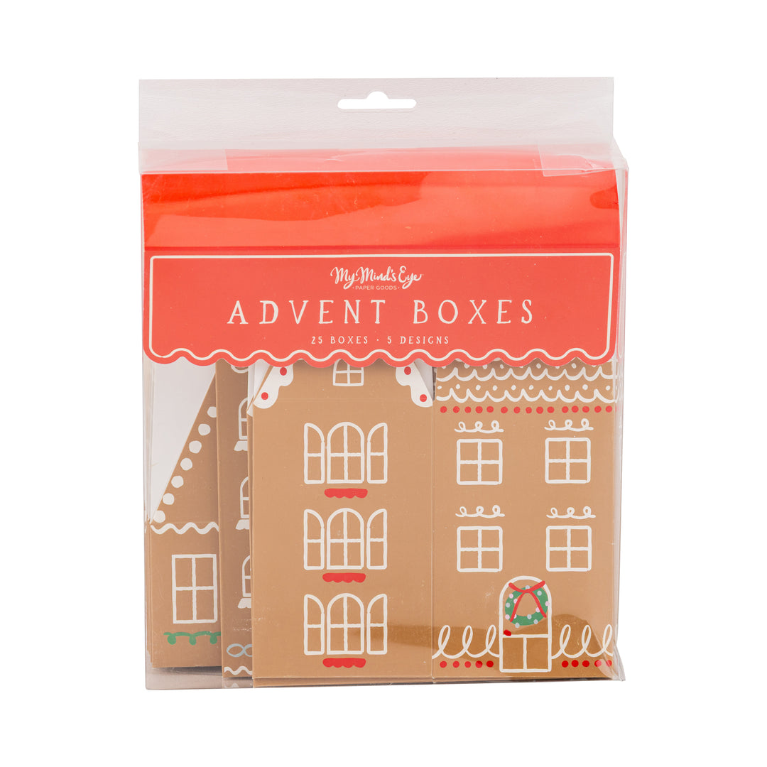 PRE-ORDER (26/09-02/10): Gingerbread House Advent Boxes