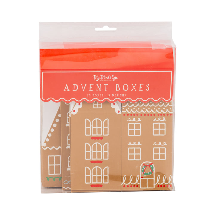 PRE-ORDER (26/09-02/10): Gingerbread House Advent Boxes
