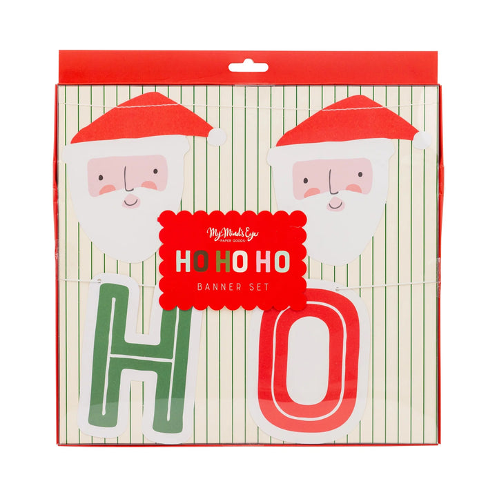 PRE-ORDER (6-8 Oct): Ho Ho Santa Banner Set