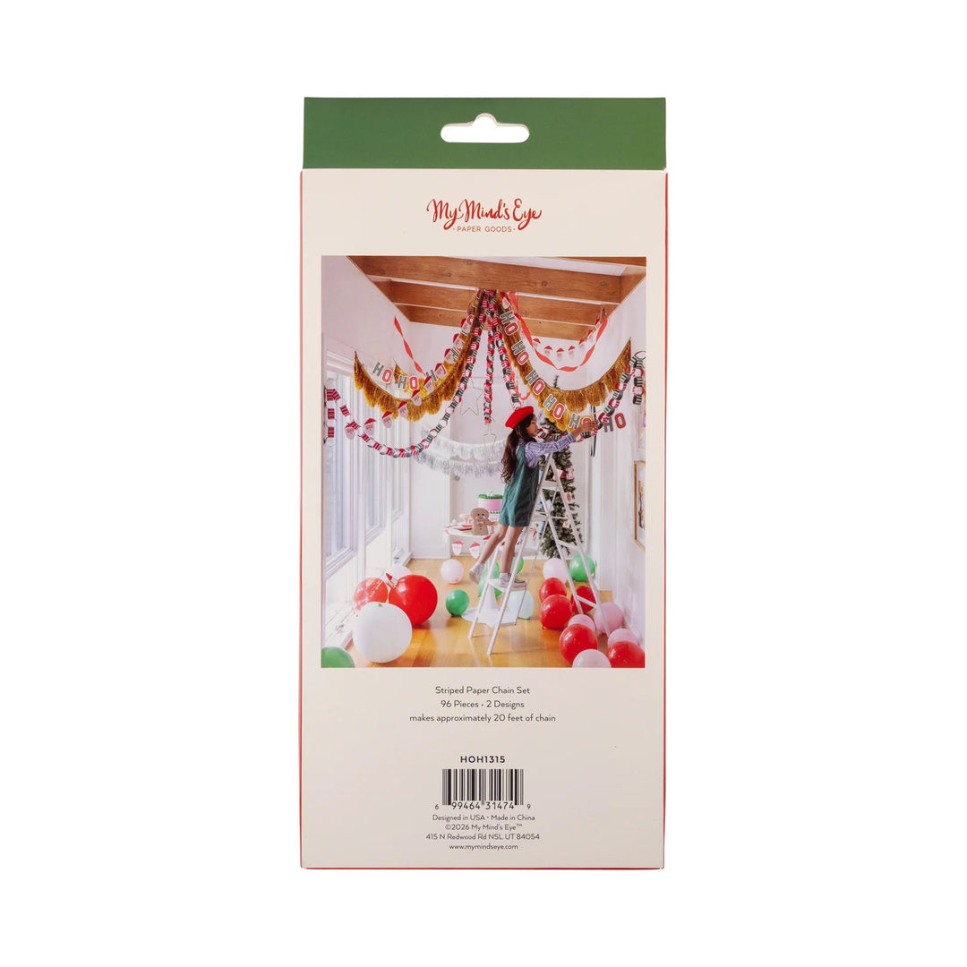 PRE-ORDER (6-8 Oct): Striped Paper Chain