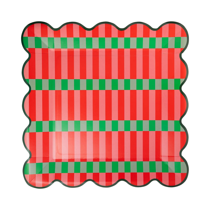 PRE-ORDER (6-8 Oct): Jolly Santa Paper Plates (3 options)