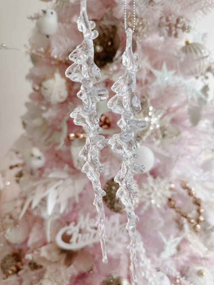 CrystalChill Icicle Ornament (set of 2)