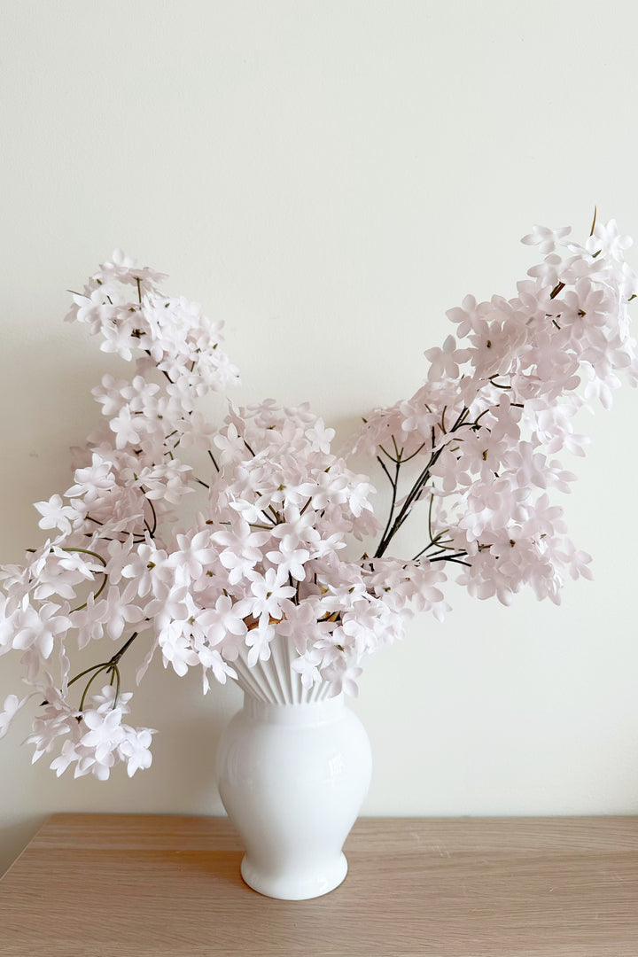 Golden Ruffled Rim Vase